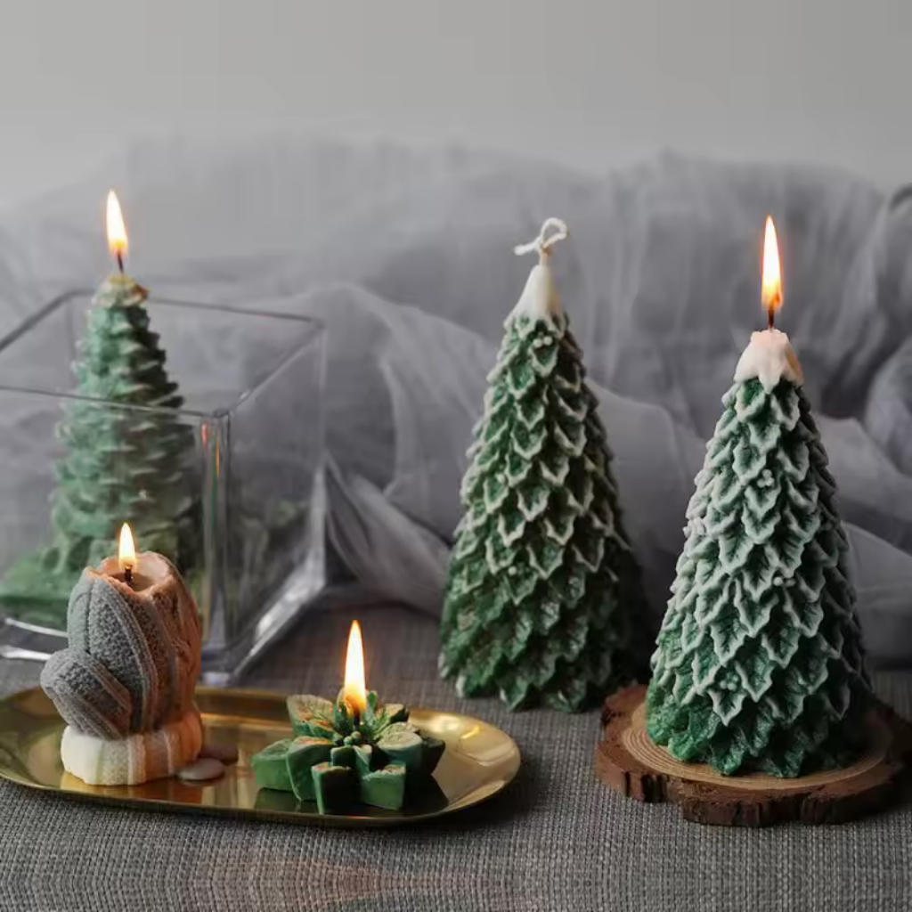 Doftljus inspirerade av skandinavisk vinter och julens stillhet (1-pack)