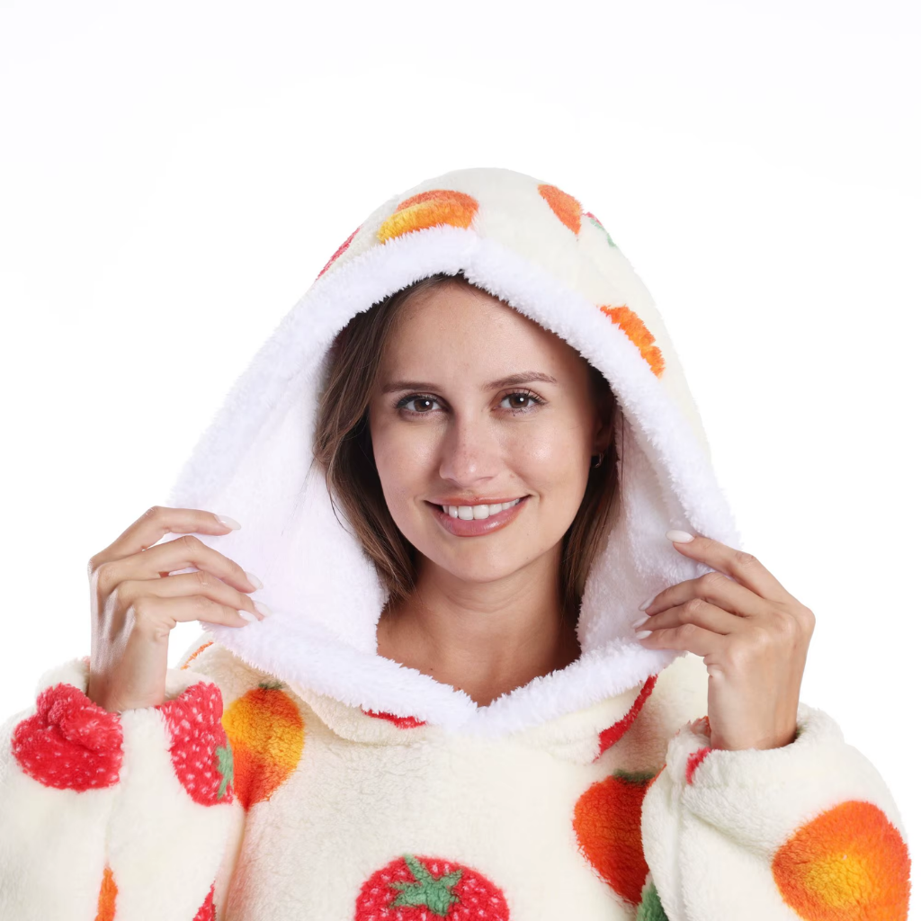 Julinspirerad - Den fluffiga hoodie-filten som kramar dig varm