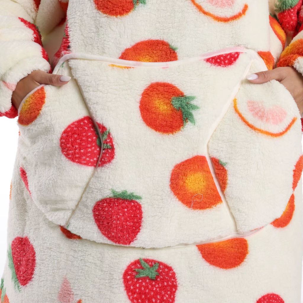 Julinspirerad - Den fluffiga hoodie-filten som kramar dig varm