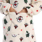 Julinspirerad - Den fluffiga hoodie-filten som kramar dig varm