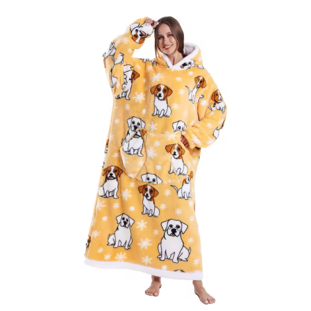 Julinspirerad - Den fluffiga hoodie-filten som kramar dig varm