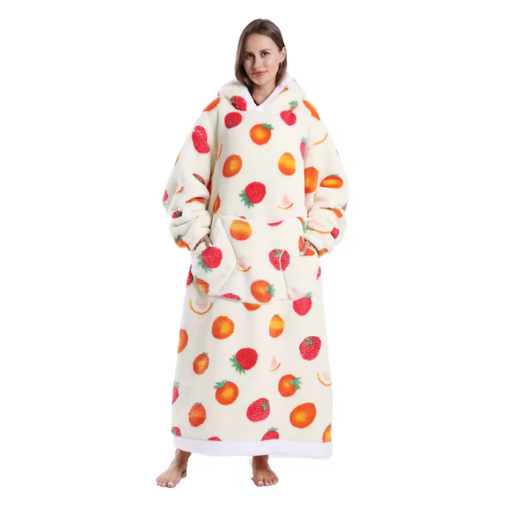 Julinspirerad - Den fluffiga hoodie-filten som kramar dig varm