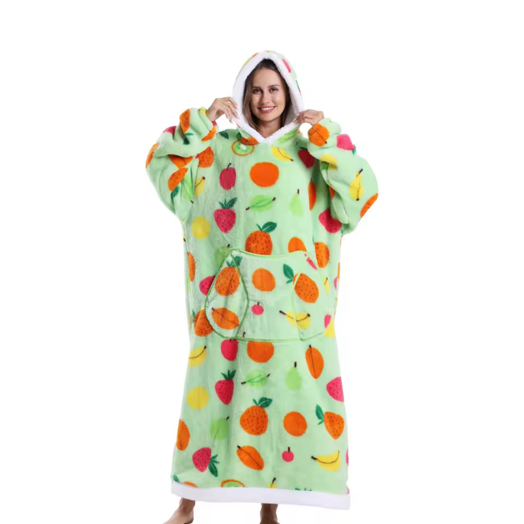 Julinspirerad - Den fluffiga hoodie-filten som kramar dig varm