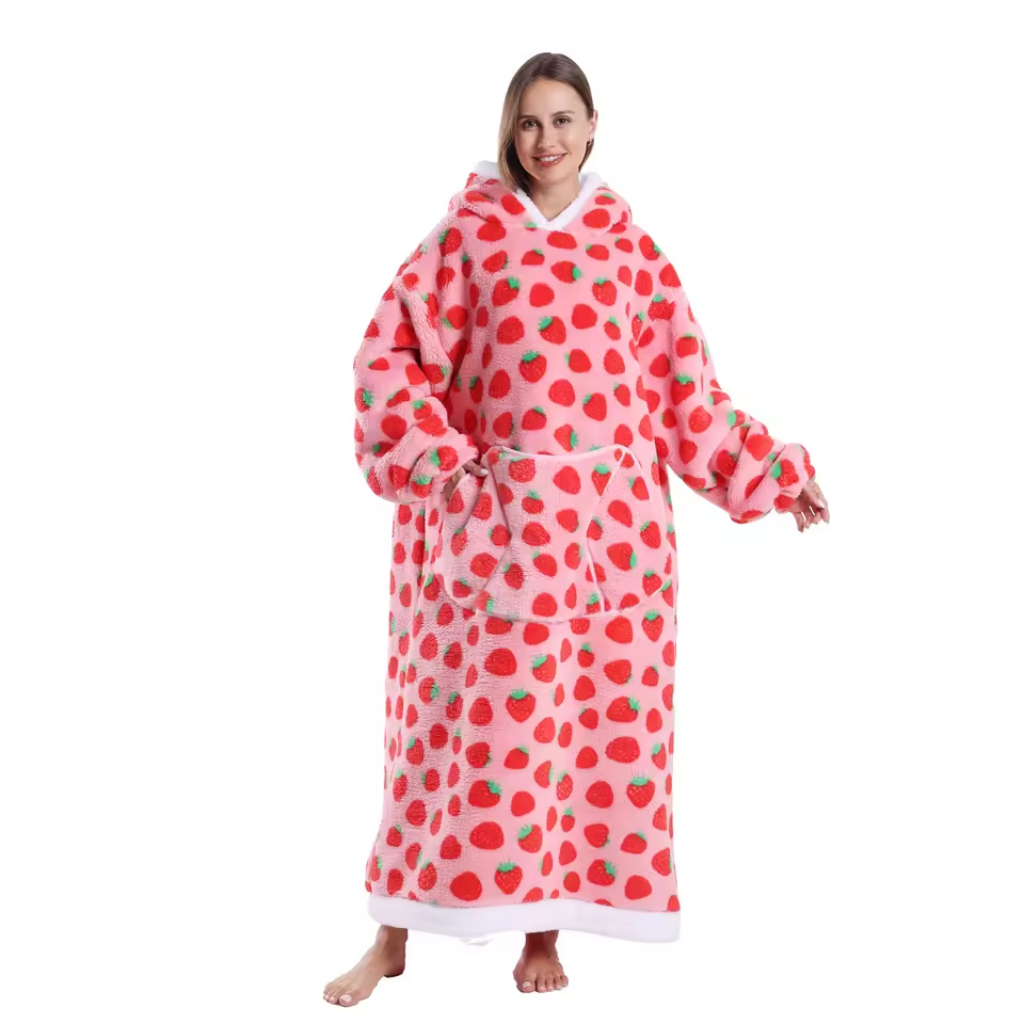 Julinspirerad - Den fluffiga hoodie-filten som kramar dig varm