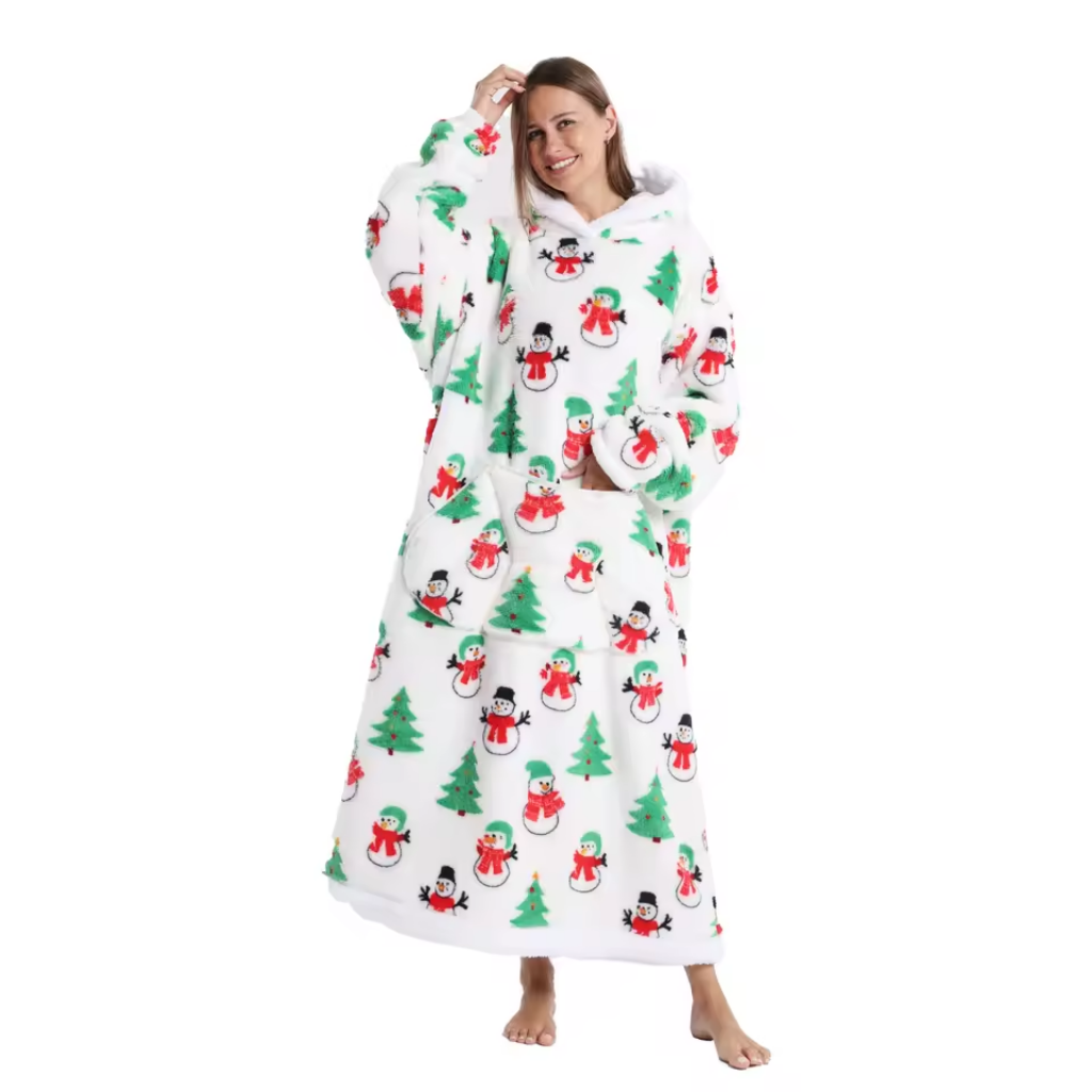 Julinspirerad - Den fluffiga hoodie-filten som kramar dig varm