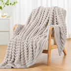 Supermjuk fleecepläd för kalla kvällar