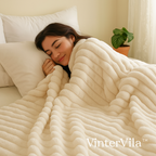 Supermjuk fleecepläd för kalla kvällar